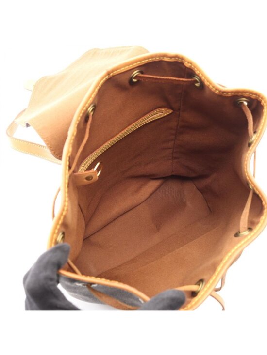 Louis Vuitton Backpack Montsouris MM Canvas Leather main image 10